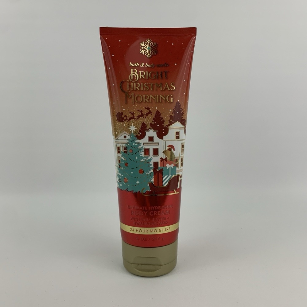 Bath & Body Works Bright Christmas Morning Ultimate Hydration Body Cream 8 oz